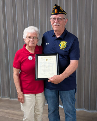 BC Legion member honored for 50 years of service